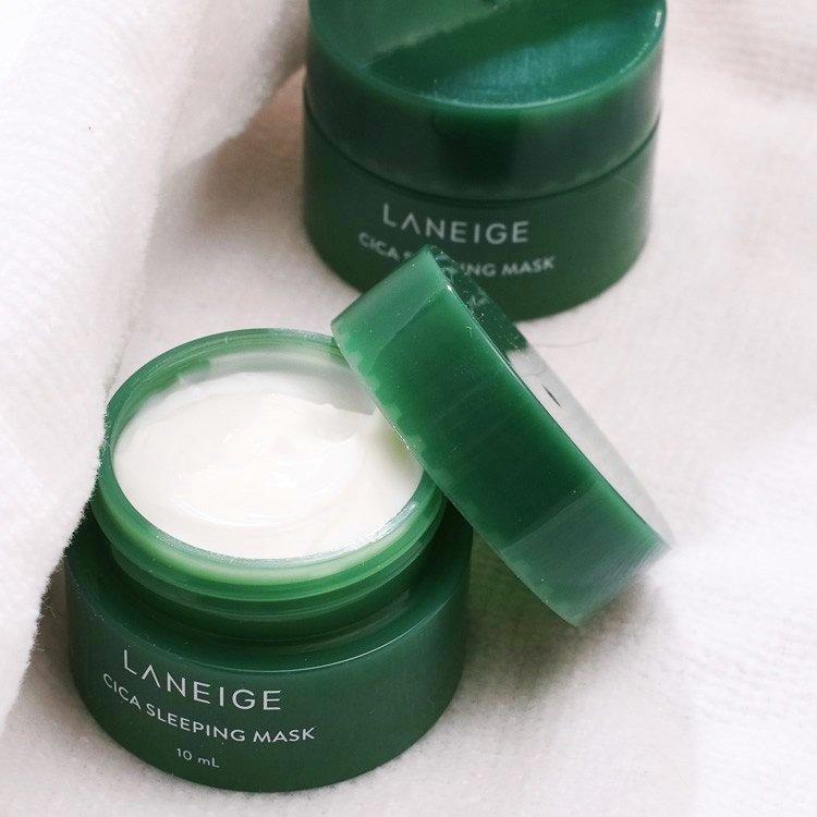 Laneige Cica Sleeping Mask 10ml - Αναπλαστική & Ενυδατική Μάσκα Νυκτός