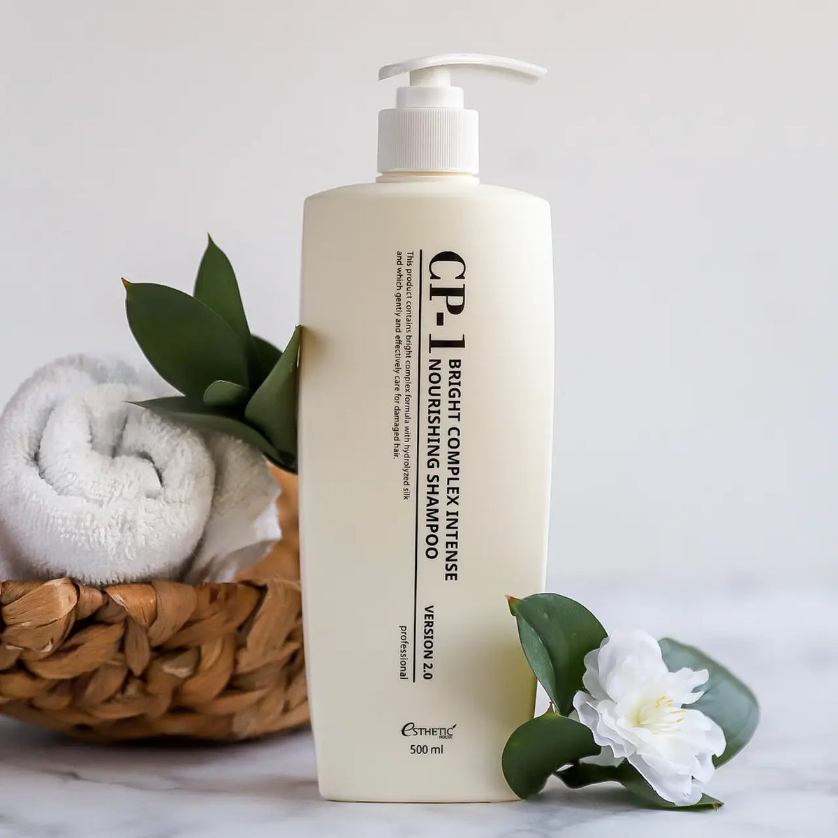 Esthetic House CP-1 Bright Complex Intense Nourishing Shampoo 500ml - Εντατικά θρεπτικό σαμπουάν για ξηρά και κατεστραμμένα μαλλιά