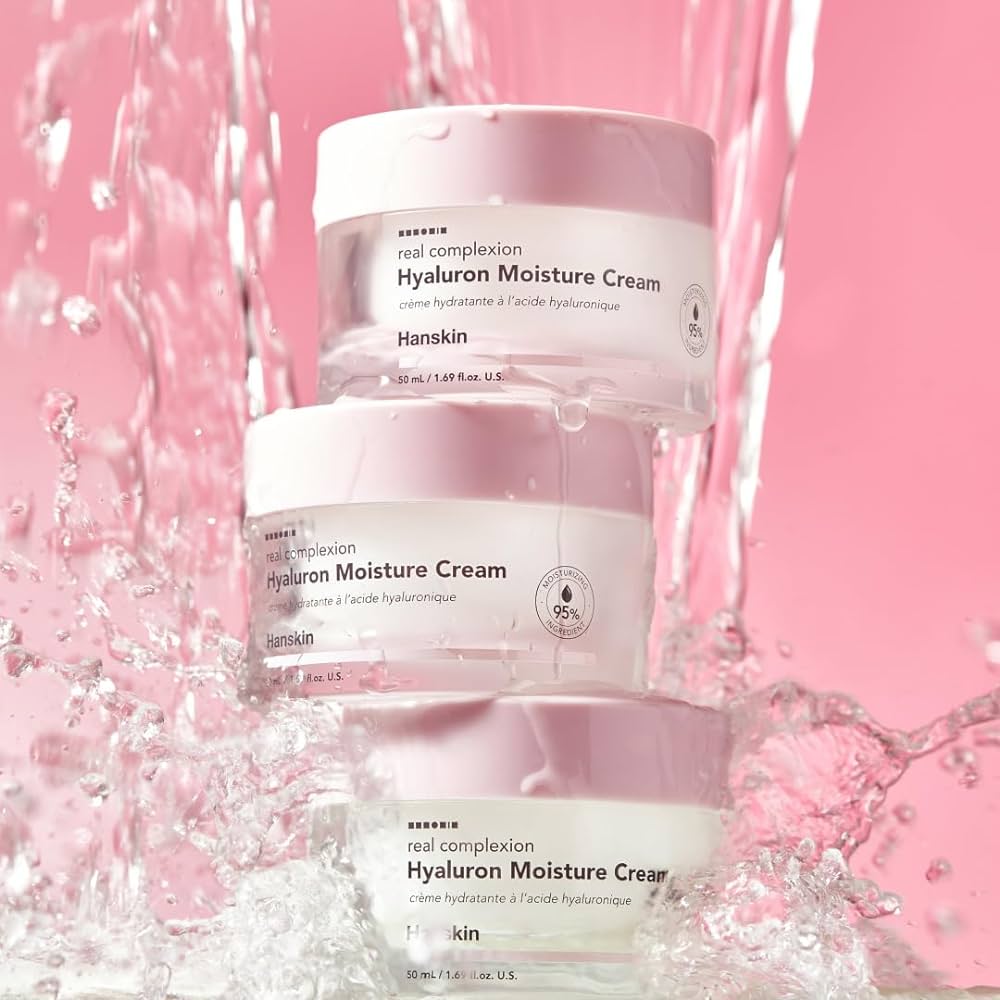Hanskin Real Complexion Hyaluronic Moisture Cream - Ενυδατική κρέμα προσώπου