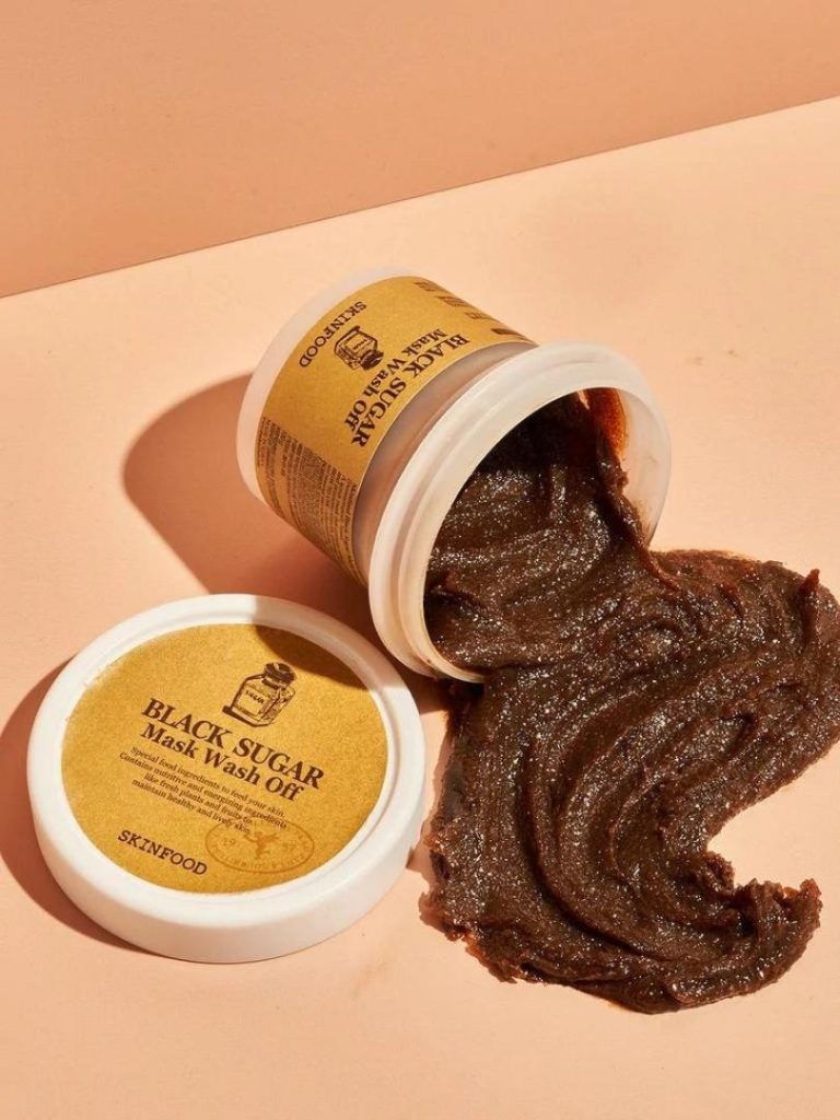Skinfood Black Sugar Mask Wash Off - Μάσκα Προσώπου για Απολέπιση / Ενυδάτωση