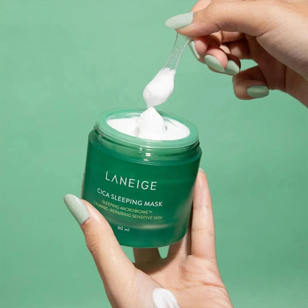 Laneige Cica Sleeping Mask 60ml - Μάσκα Προσώπου Νυκτός για Καταπράυνση & Θρέψη