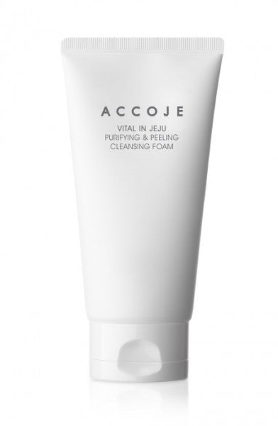 ACCOJE Vital in Jeju Purifying & Peeling Cleansing Foam - Απαλός Αφρός Απολέπισης