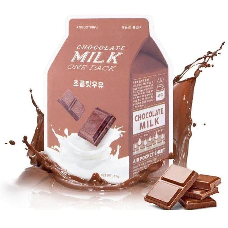 A'pieu Chocolate Milk One-Pack Face Mask - Mάσκα προσώπου για ενυδάτωση