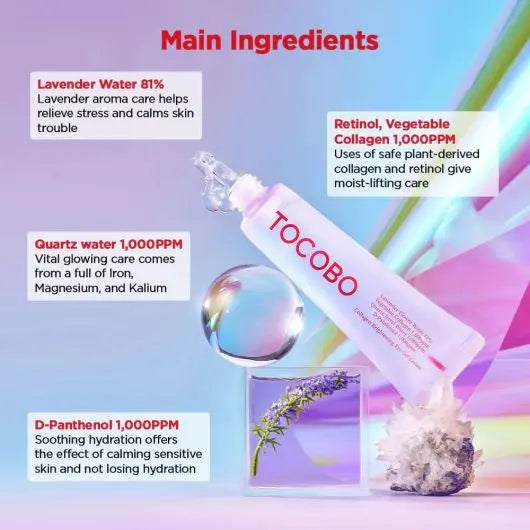 Tocobo Collagen Brightening Eye Gel Cream - Gel Ματιών για Λάμψη με Κολλαγόνο