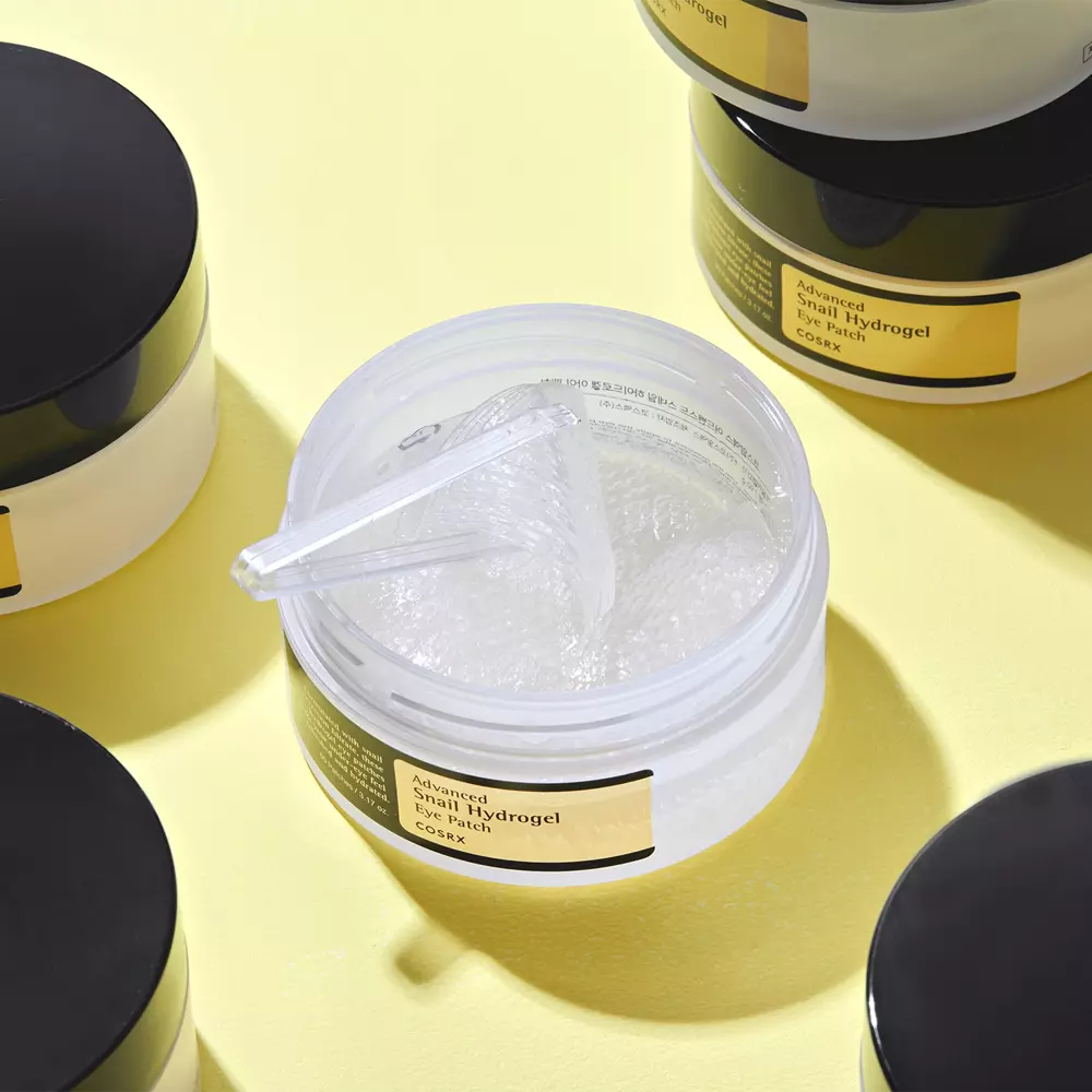 COSRX Advanced Snail Hydrogel Eye Patch - Επιθέματα ματιών υδρογέλης με βλεννίνη σαλιγκαριού για λάμψη / αντιγήρανση
