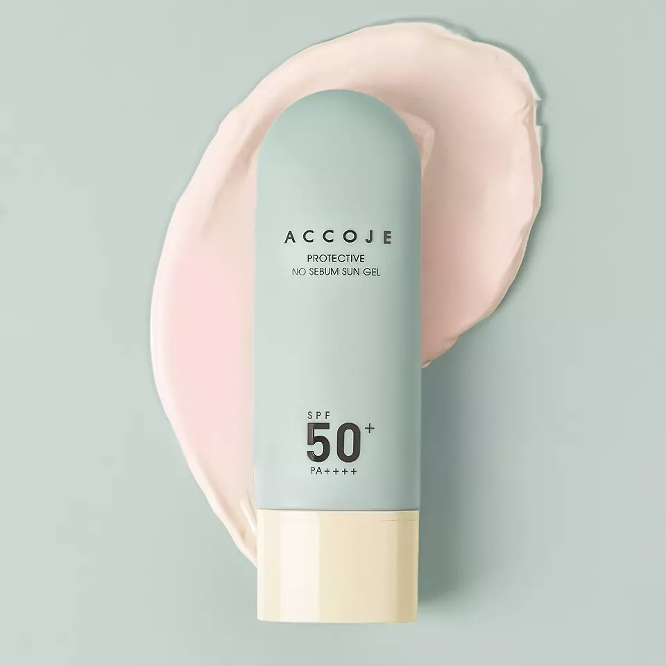Accoje Protective No Sebum Sun Gel SPF50+ PA+++ - Αντηλιακό για Λιπαρό Δέρμα