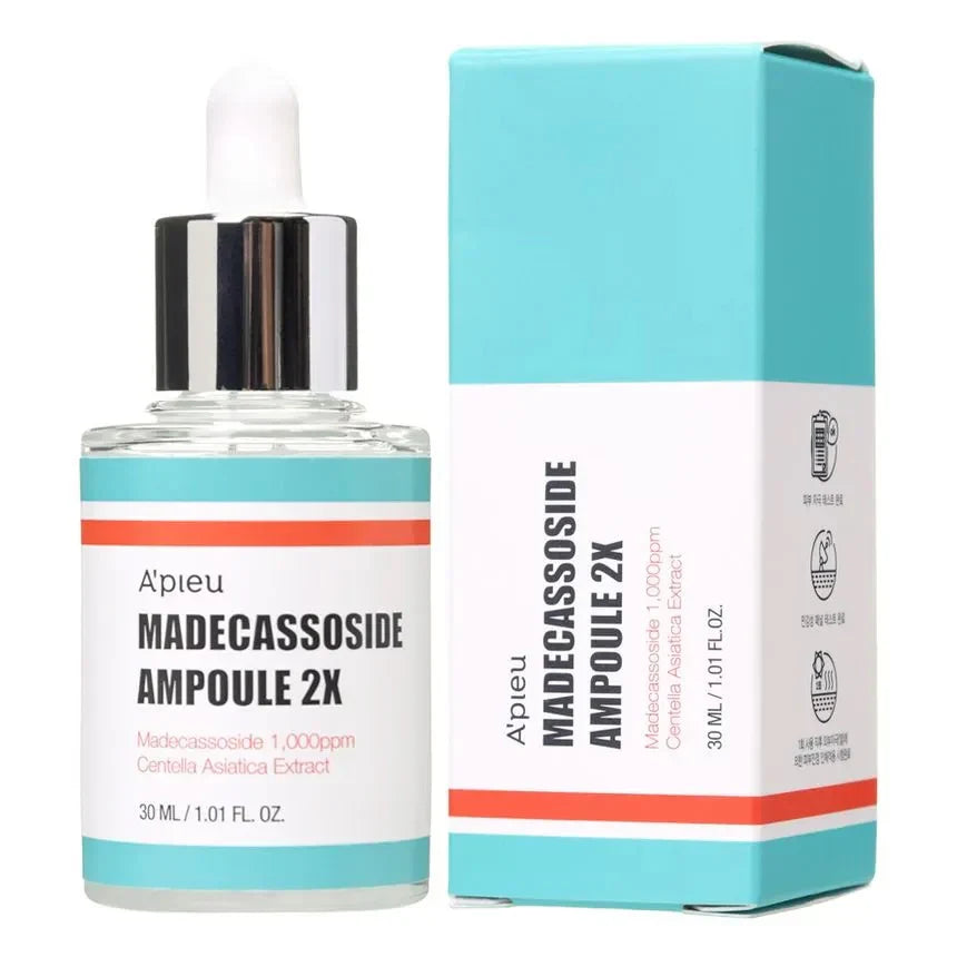 A'pieu - Madecassoside Ampoule 2x - Serum Προσώπου Καταπραϋντικό & Ενυδατικό με Centella Asiatica για Αποτοξίνωση & Σύσφιξη