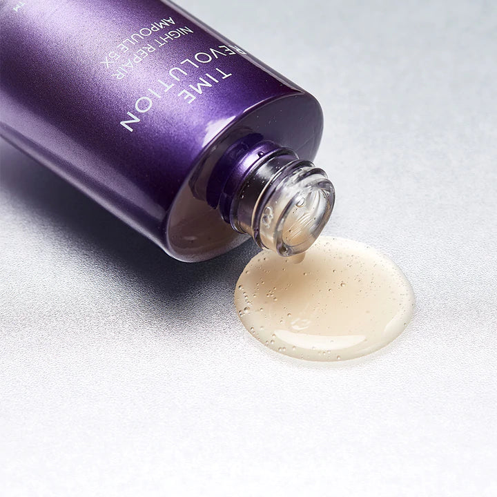Missha Time Revolution Night Repair Ampoule Serum 5x - Κορυφαία θεραπεία αντιγήρανσης με προβιοτικά πέμπτης γενιάς