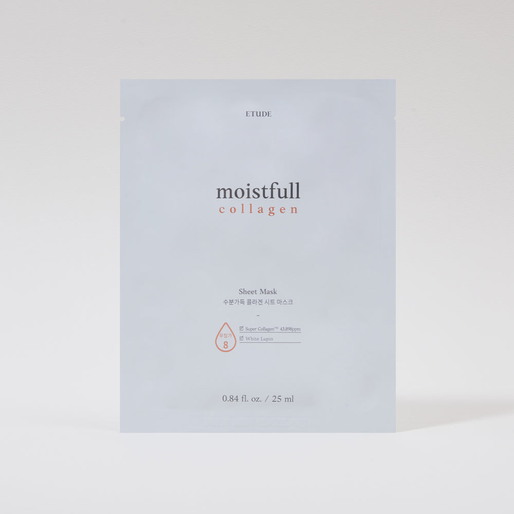 ETUDE Moistfull Collagen Mask - Ενυδατική μάσκα κολλαγόνου για ενίσχυση της ελαστικότητας της επιδερμίδας