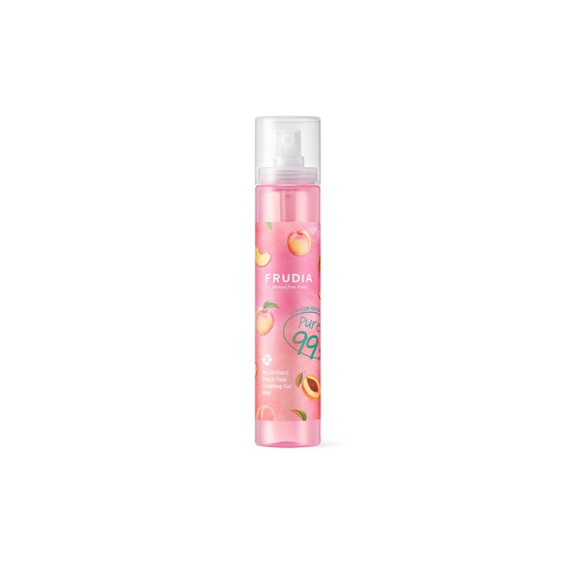 Frudia My Orchard Peach Real Soothing Gel Mist 125ML - Mist Προσώπου & Σώματος με Εκχύλισμα Ροδάκινου - Ενυδάτωση & Βαθιά Θρέψη, για Ευαίσθητες / Ερεθισμένες Επιδερμίδες