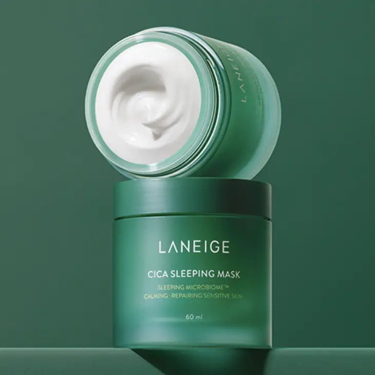 Laneige Cica Sleeping Mask 60ml -  Μάσκα Προσώπου Νυκτός για Καταπράυνση & Θρέψη