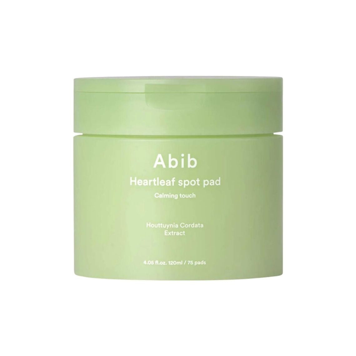 Abib Heartleaf Spot Pad Calming Touch - Απολεπιστικά pads εμποτισμένα με εκχύλισμα heartleaf για καταπραϋντικά και ηρεμιστικά αποτελέσματα