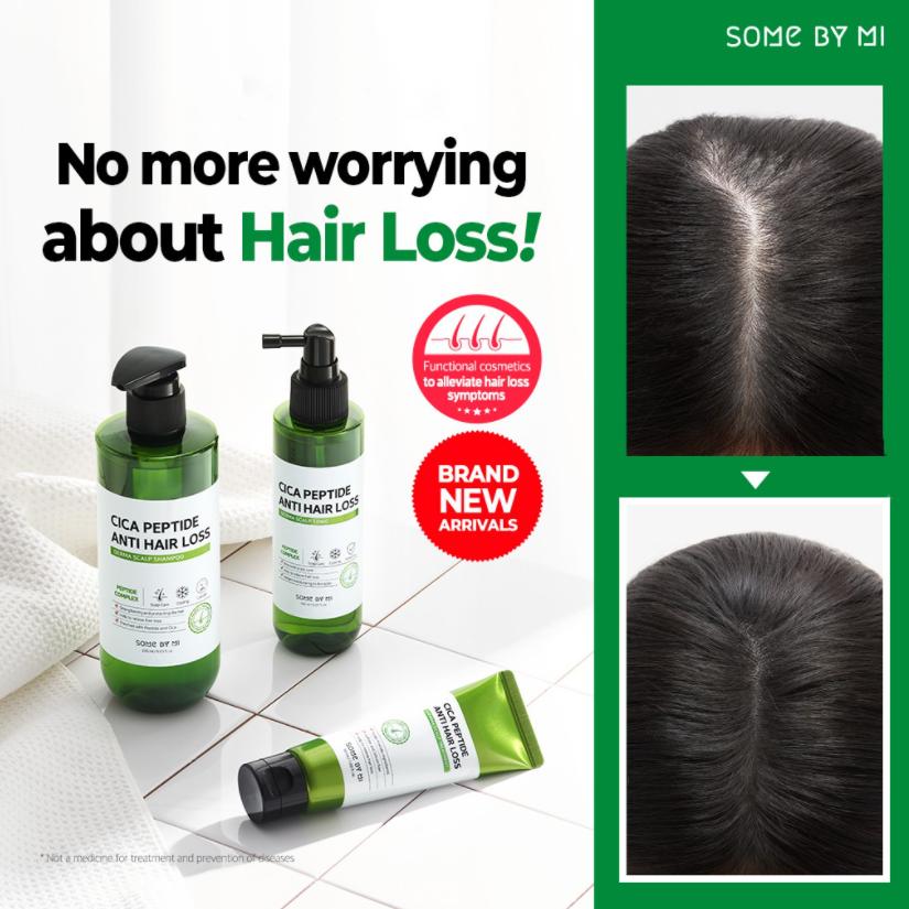 Some By Mi Cica Peptide Anti Hair Loss Derma Scalp Tonic - Σπρέι-τόνερ κατά της τριχόπτωσης