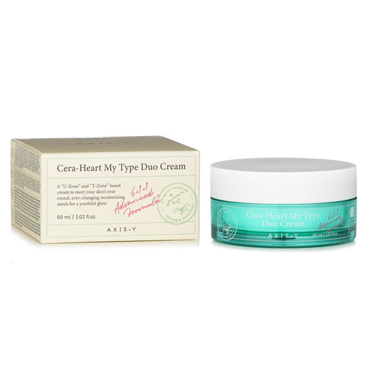 Axis-Y Cera-Heart My Type Duo Cream 60ml - Διφασική ενυδατική κρέμα για μεικτό δέρμα
