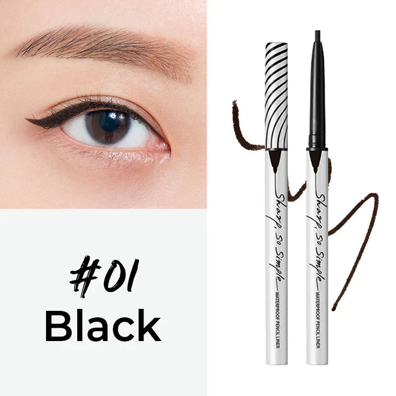 CLIO Sharp so Simple Waterproof Pencil Liner - Νο.1 Black