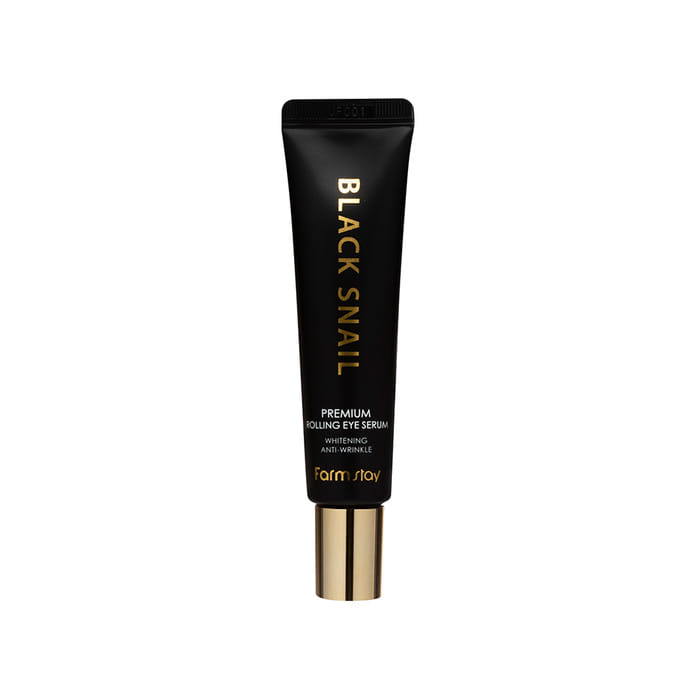 Farmstay Black Snail Premium Rolling Eye Serum - Αντιγηραντικό Serum Ματιών με Έκκριμα Σαλιγκαριού