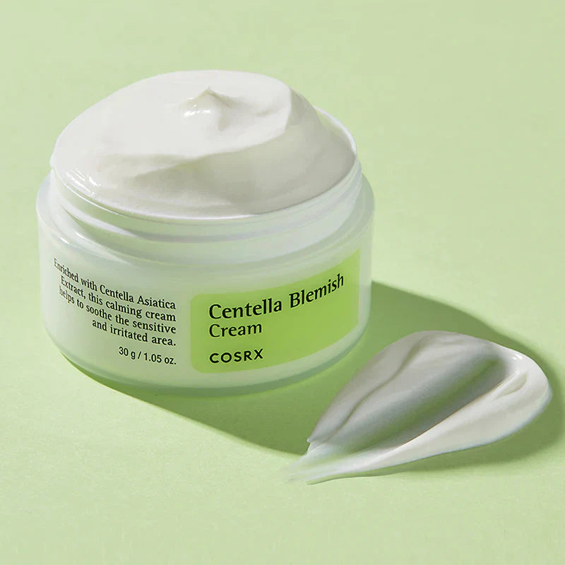 COSRX Centella Blemish Cream - Κρέμα Προσώπου Ημέρας κατά της Ακμής με Σεντέλα Ασιάτικα