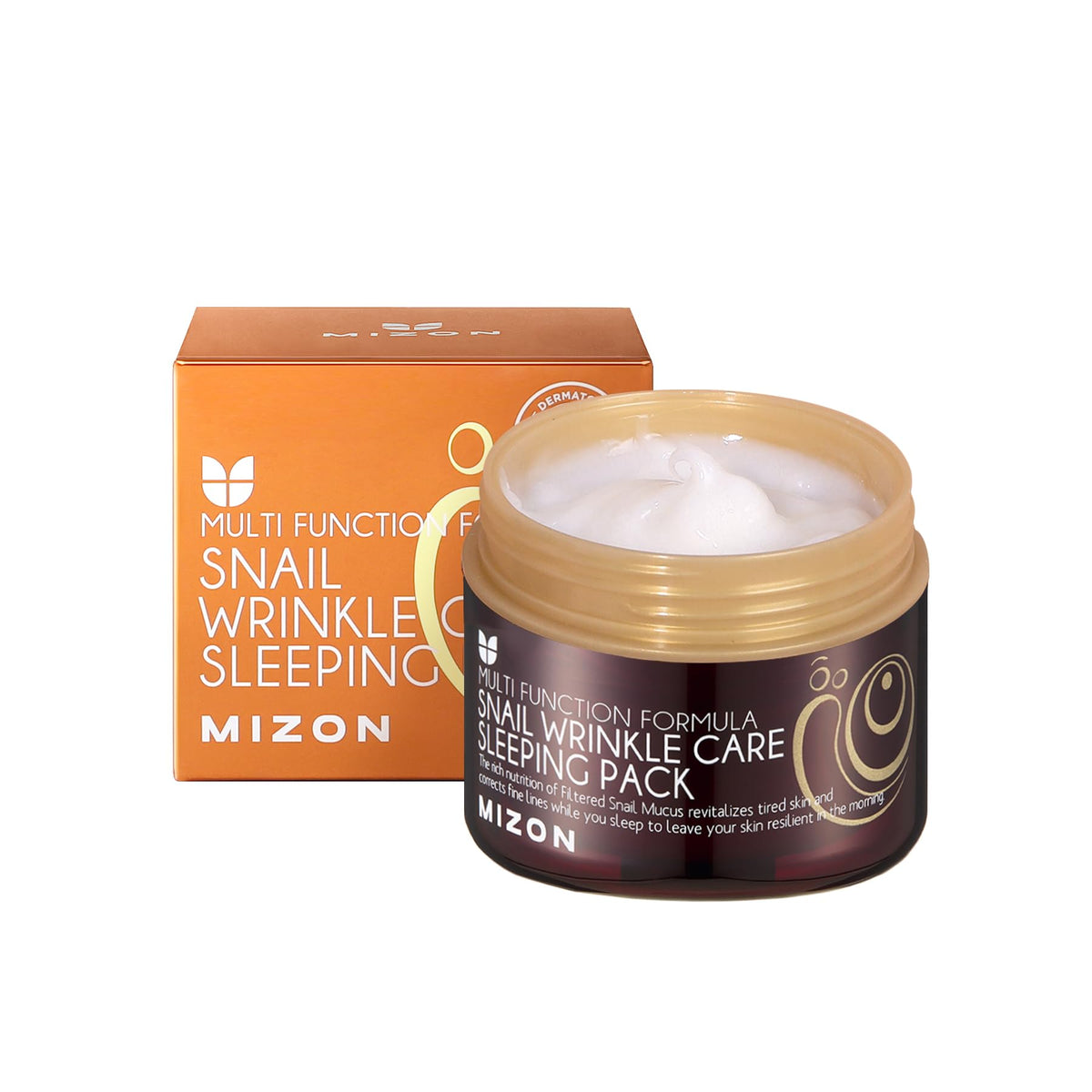 Mizon Snail Wrinkle Care Sleeping Pack - Μάσκα Προσώπου για Αντιγήρανση Νύχτας