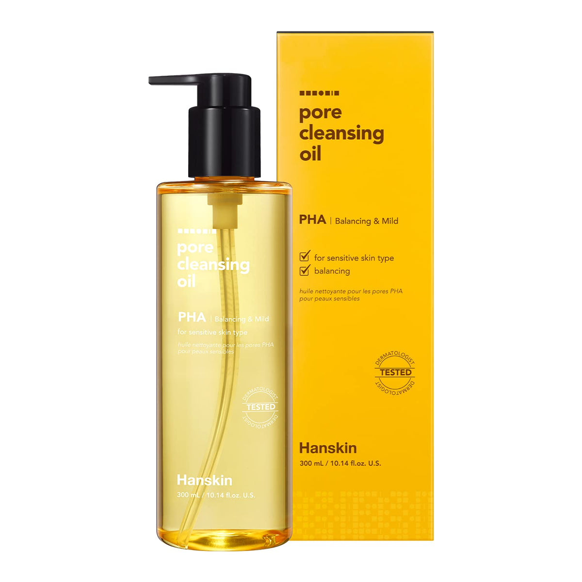 HANSKIN Pore Cleansing Oil PHA - Λάδι καθαρισμού για ευαίσθητο δέρμα
