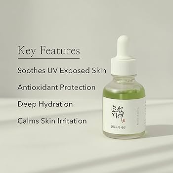 Beauty of Joseon Calming serum: Green tea + Panthenol 30ml - Kαταπραϋντικός oρός με πράσινο τσάι & πανθενόλη