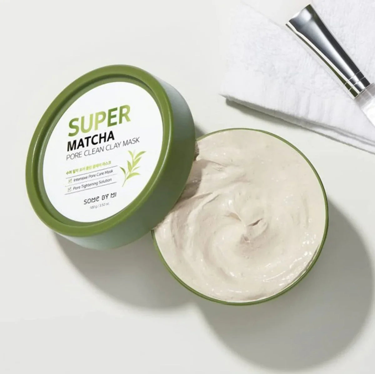 SOME BY MI Super Matcha Pore Clean Clay Mask - Μάσκα καθαρισμού προσώπου για μαυρα στιγματα