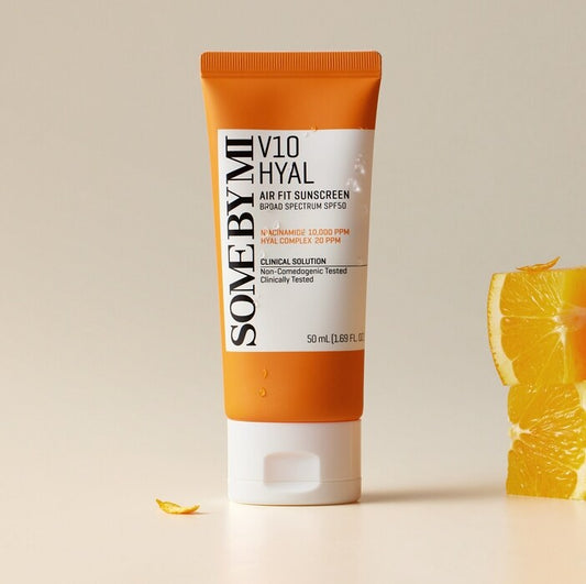 Some By Mi V10 HYAL Airfit Sunscreen SPF50+ - Αντηλιακή Κρέμα Προσώπου κατα των δυσχρωμιών