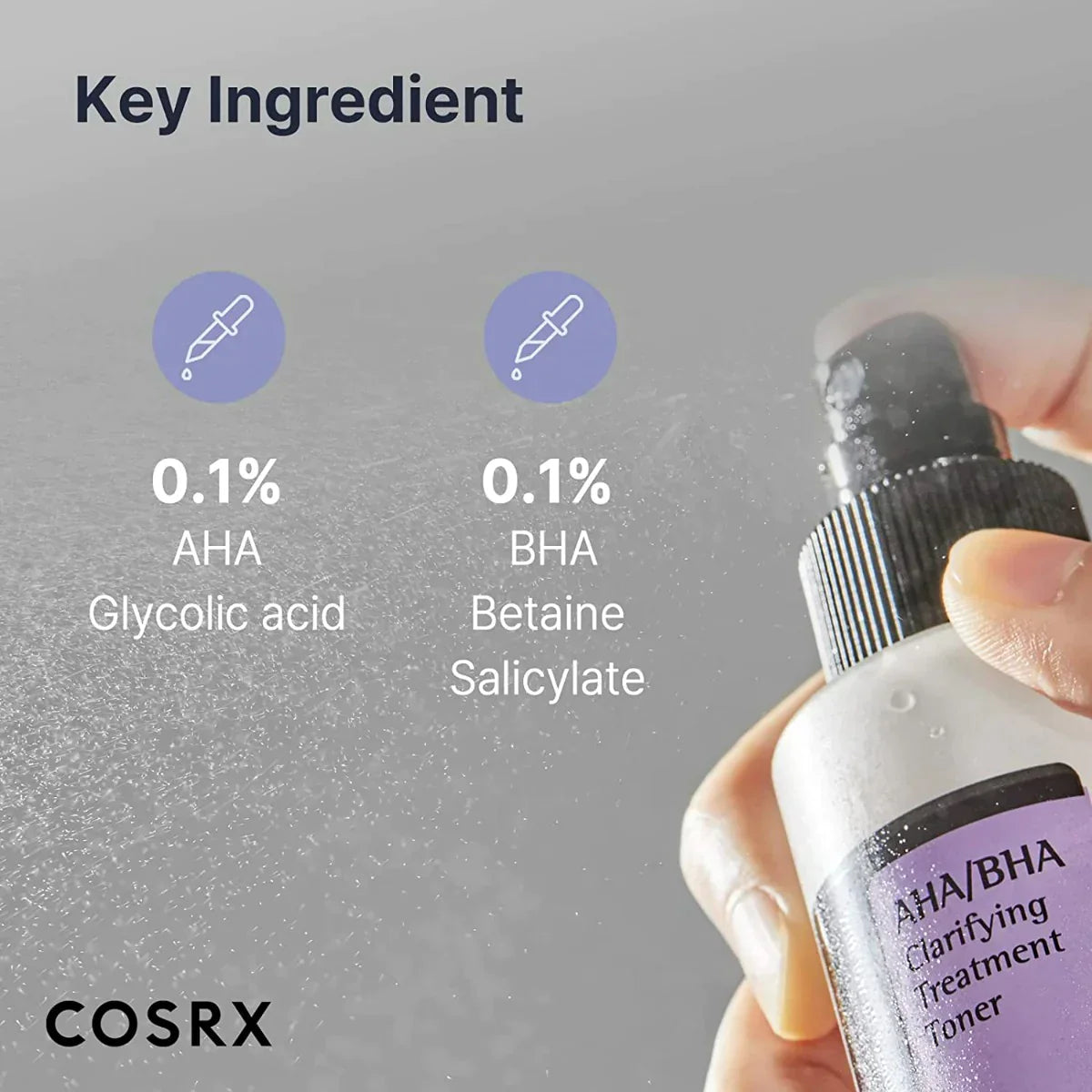 COSRX - AHA/BHA Clarifying Treatment Toner - Απολεπιστικό τόνερ με οξέα για λείο δέρμα