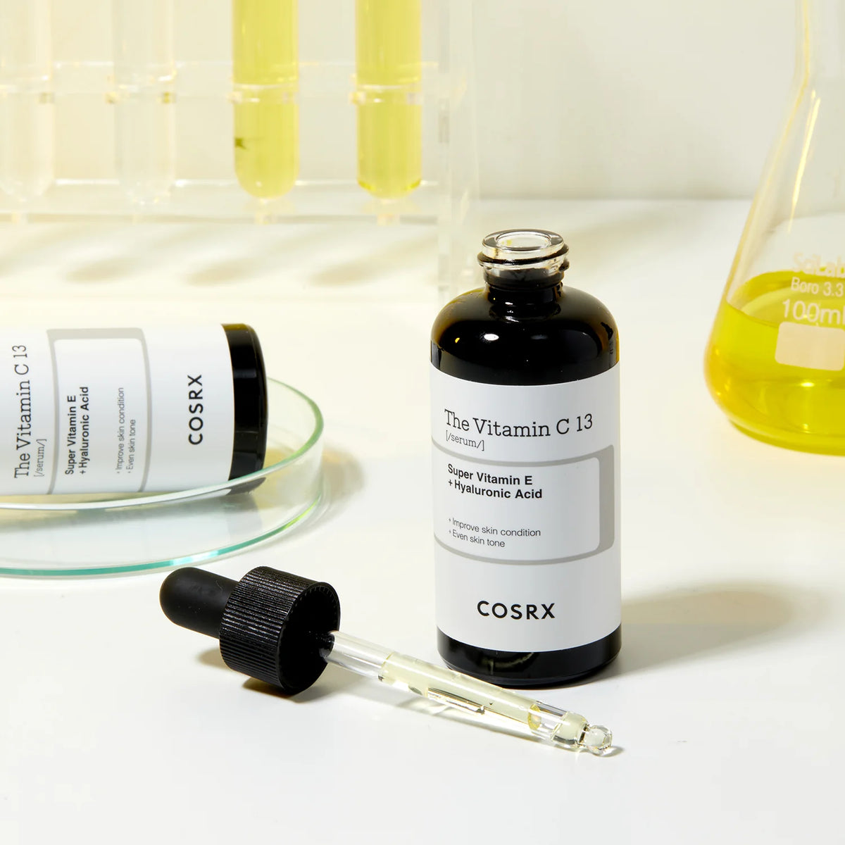 Cosrx The Vitamin C 13 Serum -  Ενυδατικός & Αντιγηραντικός Ορός Προσώπου με καθαρή βιταμίνη C 13% & Βιταμίνη E για Αποτoξίνωση & Λάμψη