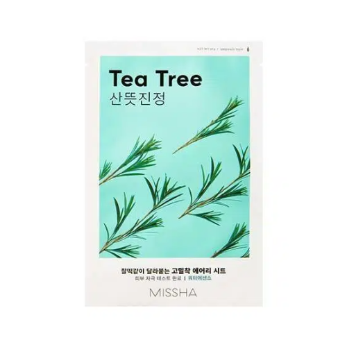 Missha Airy Fit Tea Tree Sheet Mask - Μάσκα για Καθαρισμό