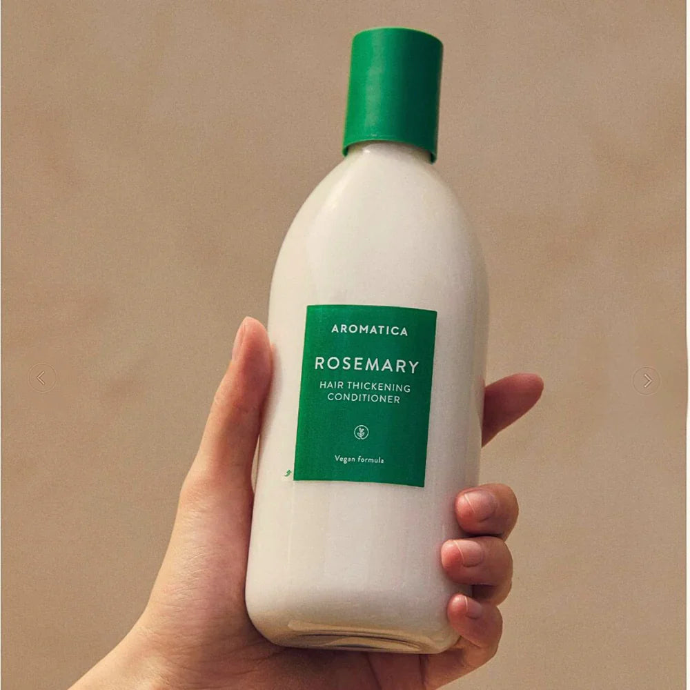 Aromatica Rosemary Hair Thickening Conditioner 400ml - Eλαφρύ conditioner για ταλαιπωρημένα μαλλιά