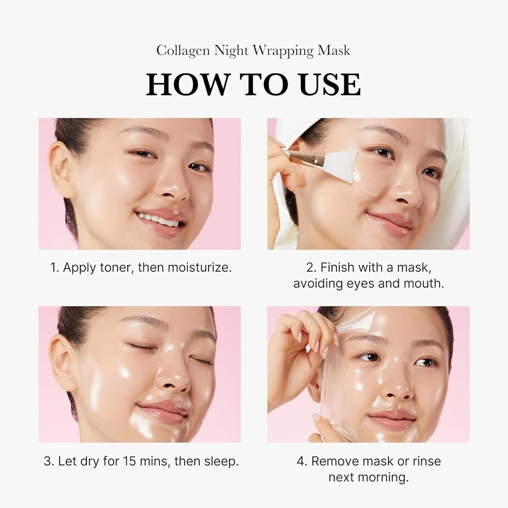Medicube Collagen Night Wrapping Mask - Μάσκα νυκτός με κολλαγόνο