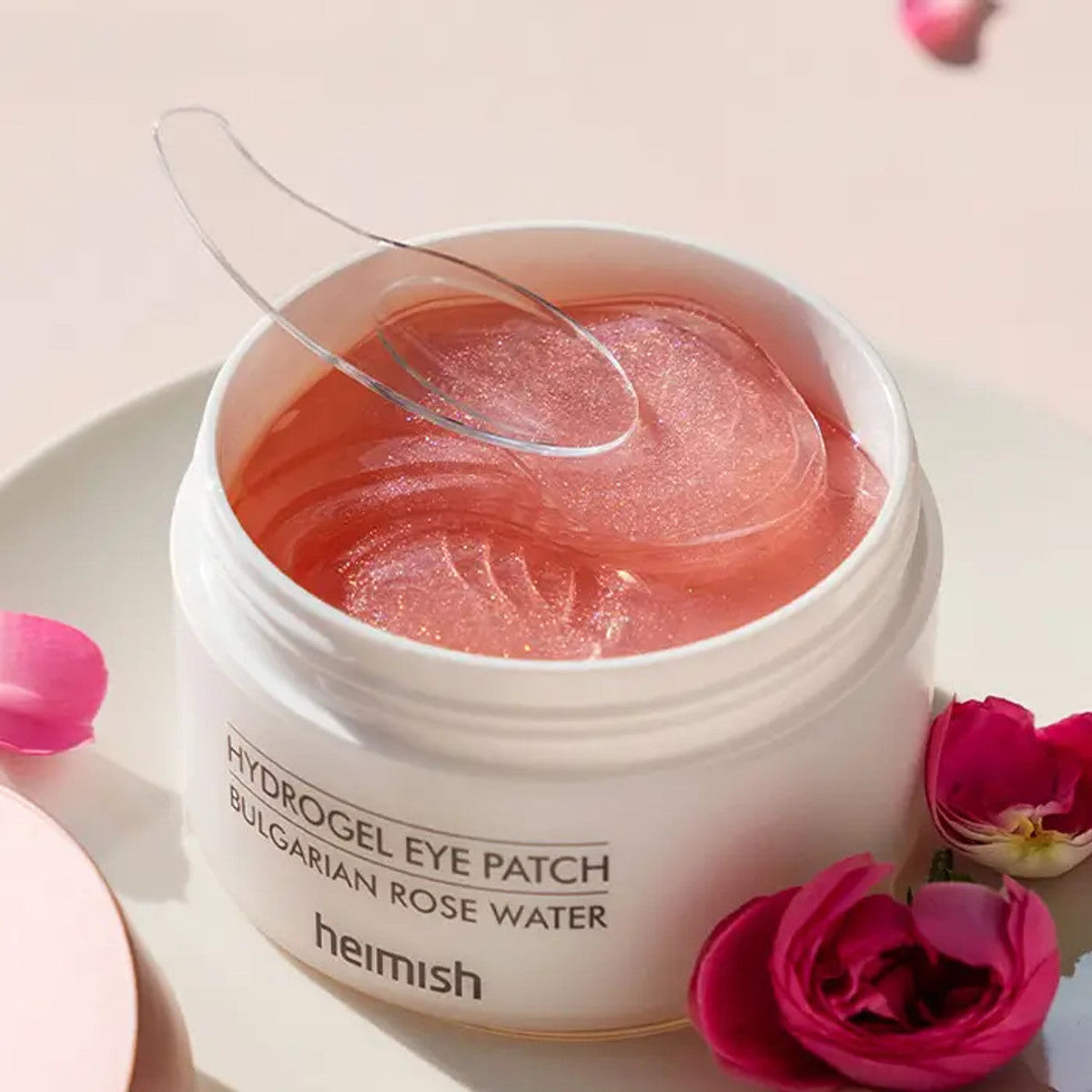 Heimish Bulgarian Rose Water Hydrogel Eye Patch 60pcs - Eye patches για βαθιά ενυδάτωση και μείωση των μαύρων κύκλων