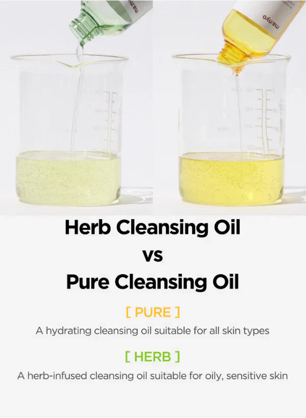ma:nyo Herb Green Cleansing Oil 200ml - Καταπραϋντικό λάδι ντεμακιγιάζ
