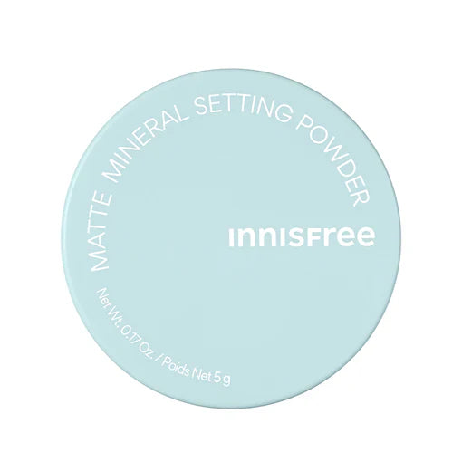 Innisfree - Matte Mineral Setting Powder - Hμιδιαφανής πούδρα που απορροφά το σμήγμα για ματ αποτέλεσμα