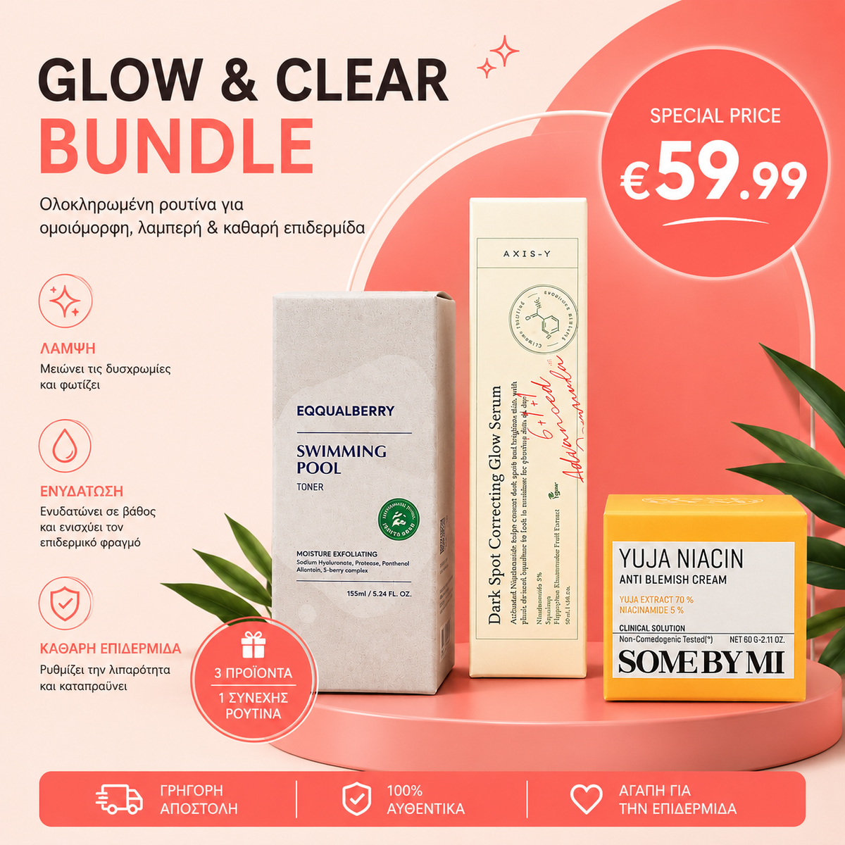 ANTI-BLEMISH ROUTINE - ΡΟΥΤΙΝΑ ΓΙΑ ΠΑΝΑΔΕΣ