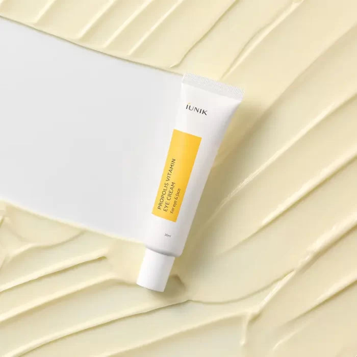 iUnik Propolis Vitamin Eye Cream -  Αντιρυτιδική κρέμα ματιών με Βιταμίνες