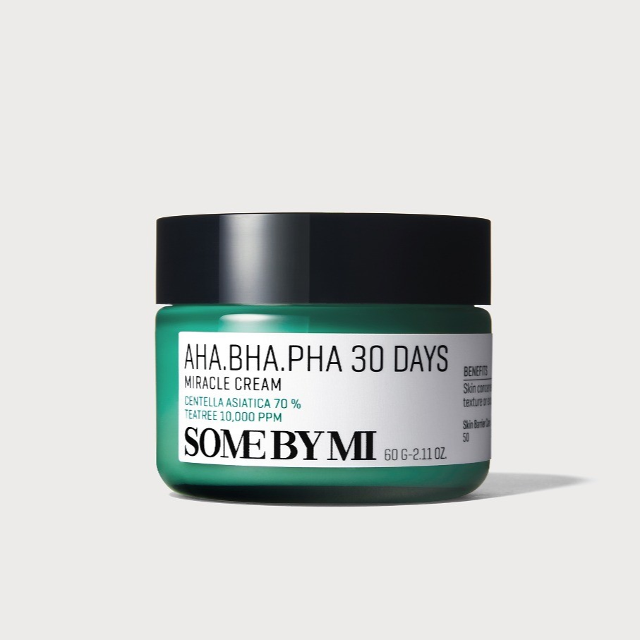 Some By Mi AHA-BHA-PHA 30 days Miracle Cream -  Κρέμα Προσώπου για Ακνεϊκές Επιδερμίδες