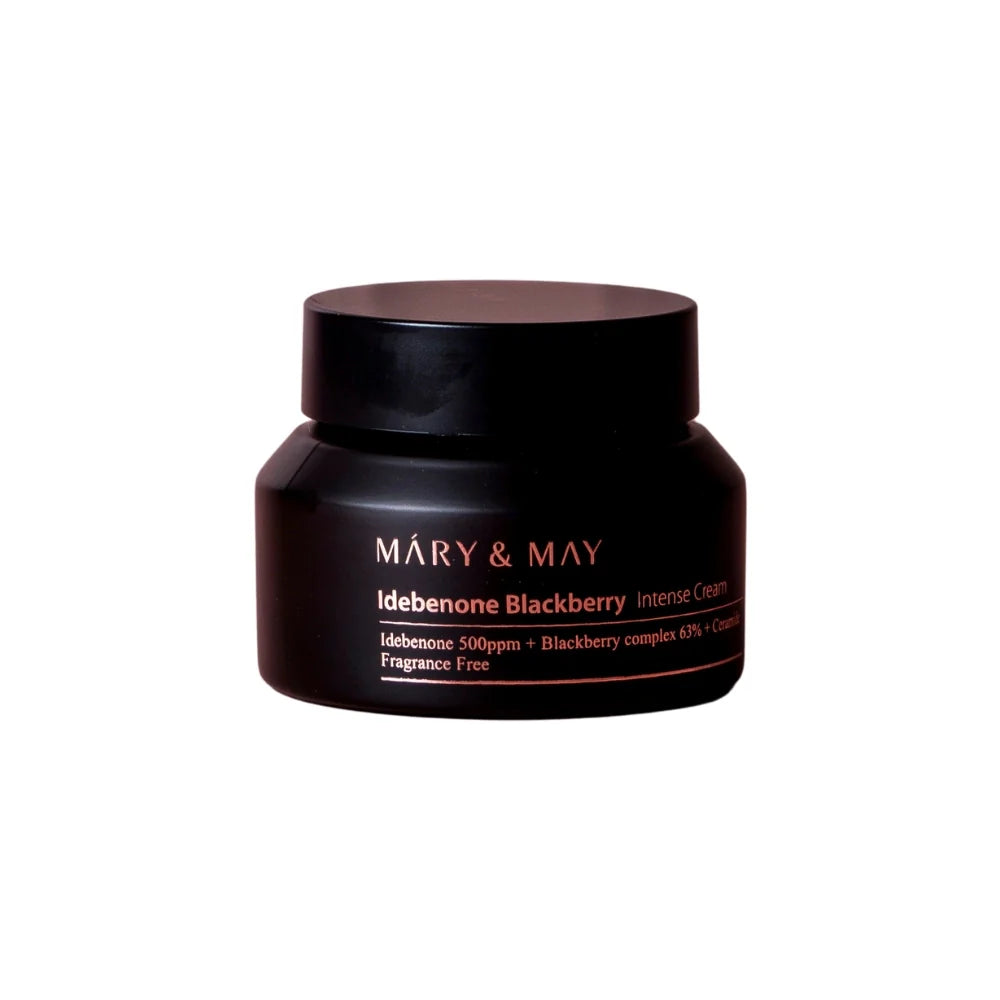 Mary&May Idebenone Blackberry Intense Cream - Κρέμα για Ενυδάτωση, Αντιγήρανση & Σύσφιξη με Βιταμίνη C & Ceramides