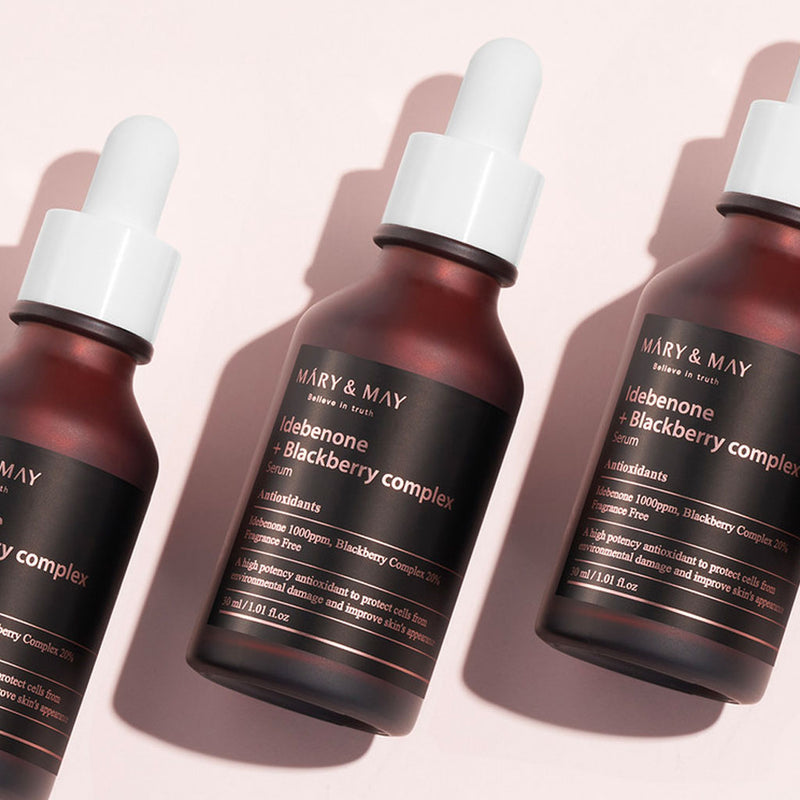 MARY&MAY Idebenone + Blackberry Complex Serum - Ορός με αντιοξειδωτικές ιδιότητες