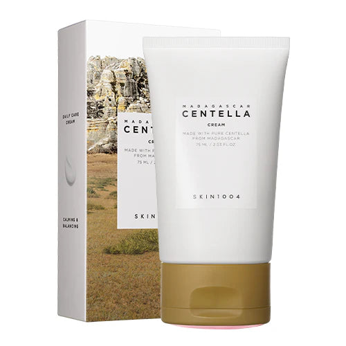 SKIN1004 Madagascar Centella Cream Face Cream 75ml - Eλαφριά καταπραϋντική κρέμα για ευαίσθητη και ερεθισμένη επιδερίδα