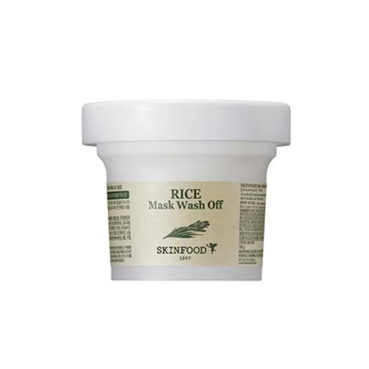 SKINFOOD Rice Mask Wash Off - Μάσκα Προσώπου για  φραγμένους πόρους