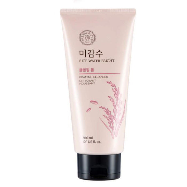 The Face Shop Rice Water Bright Cleansing Foam 150ml -  Καθαριστικός Αφρός με Ρυζόνερο