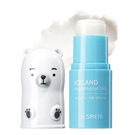 The Saem Iceland Hydrating Eye Stick - Θεραπεία ματιών για μείωση ρυτίδων, ενυδάτωση και ελαχιστοποίηση σκούρων και πρησμένων ματιών