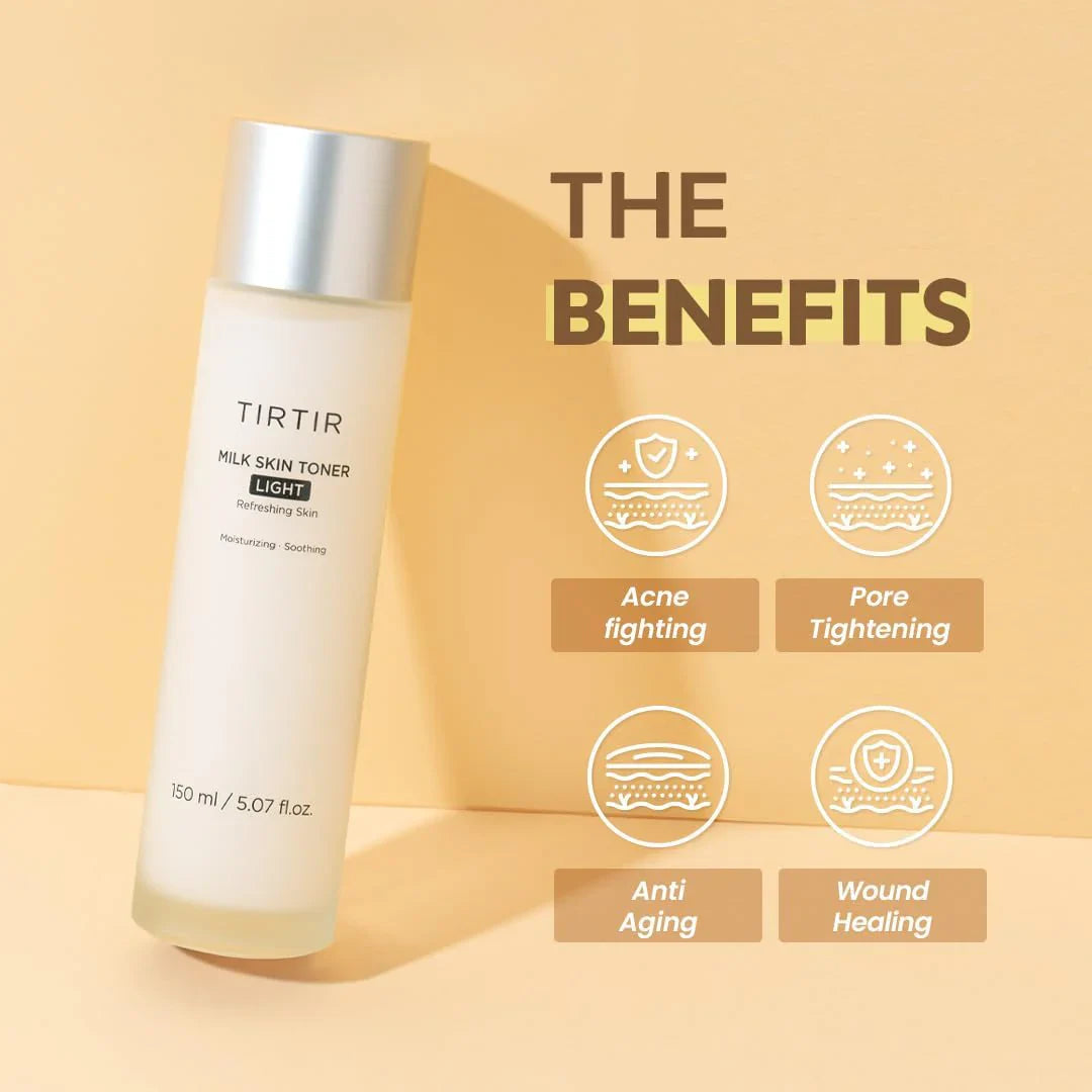 Tirtir Milk Skin Toner 150ml - Ενυδατικό τονερ με ρύζι