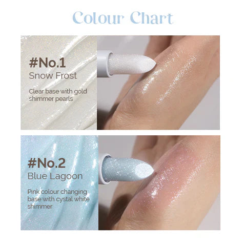Unleashia Glacier Vegan Lip Balm - No.2 Blue Lagoon - Vegan βάλσαμο χειλιών