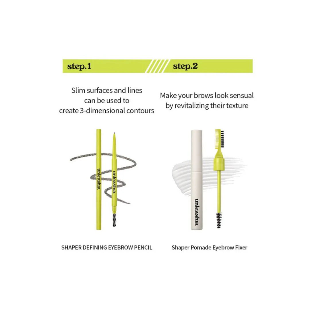 UNLEASHIA Shaper Defining Eyebrow Pencil - Μολύβι φρυδιών