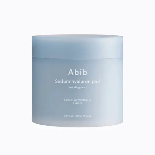 Abib Sedum Hyaluron Pad Hydrating Touch - Υποαλλεργικά toner pads για βαθιά ενυδάτωση