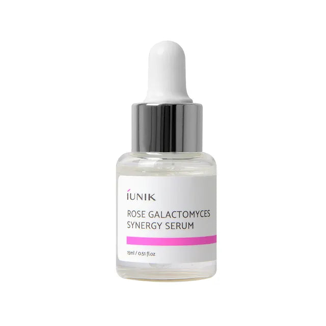 iUNIK Rose Galactomyces Serum 15ml - Ορός προσώπου με τριαντάφυλλο και γαλακτόμυκητα