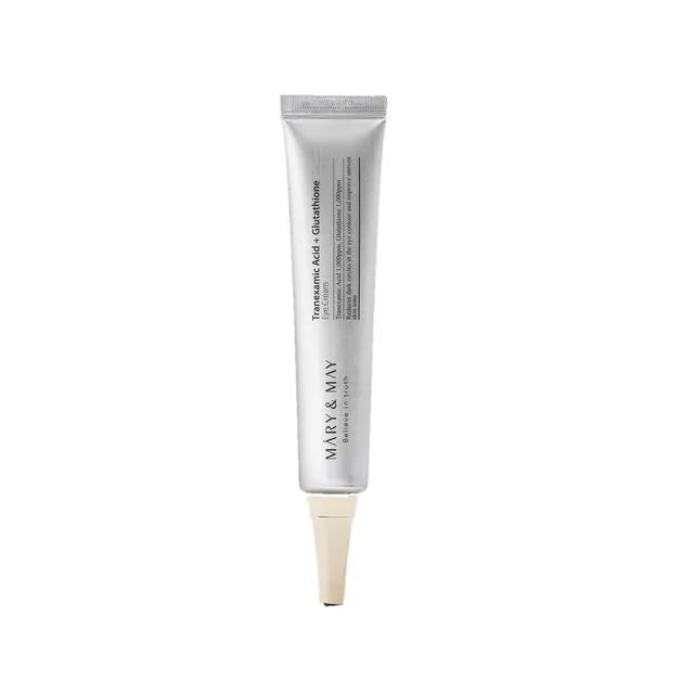 MARY & MAY - Tranexamic Acid + Glutathione Eye Cream - Κρέμα ματιών για μαύρους κύκλους