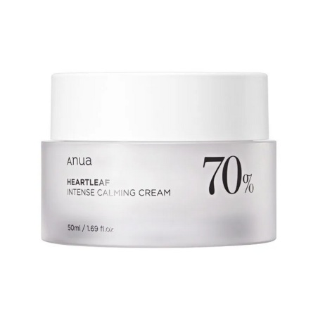 Anua Heartleaf 70% Intense Calming Cream 50ml - Καταπραϋντική κρέμα για ευαίσθητο δέρμα